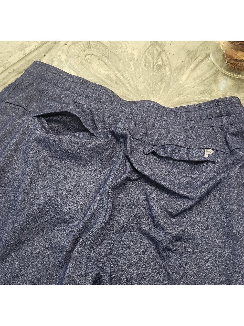 Public Rec Men's All Day Every Day Pant in Heather Navy 38x30 Like New Sweats - Picture 8 of 13